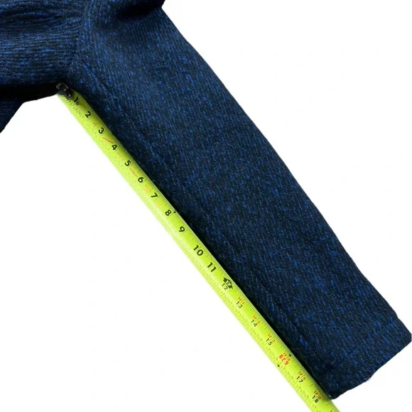 French Connection Electric Blue Wool Blend Motor Biker Jacket Size 6 - Picture 12 of 14